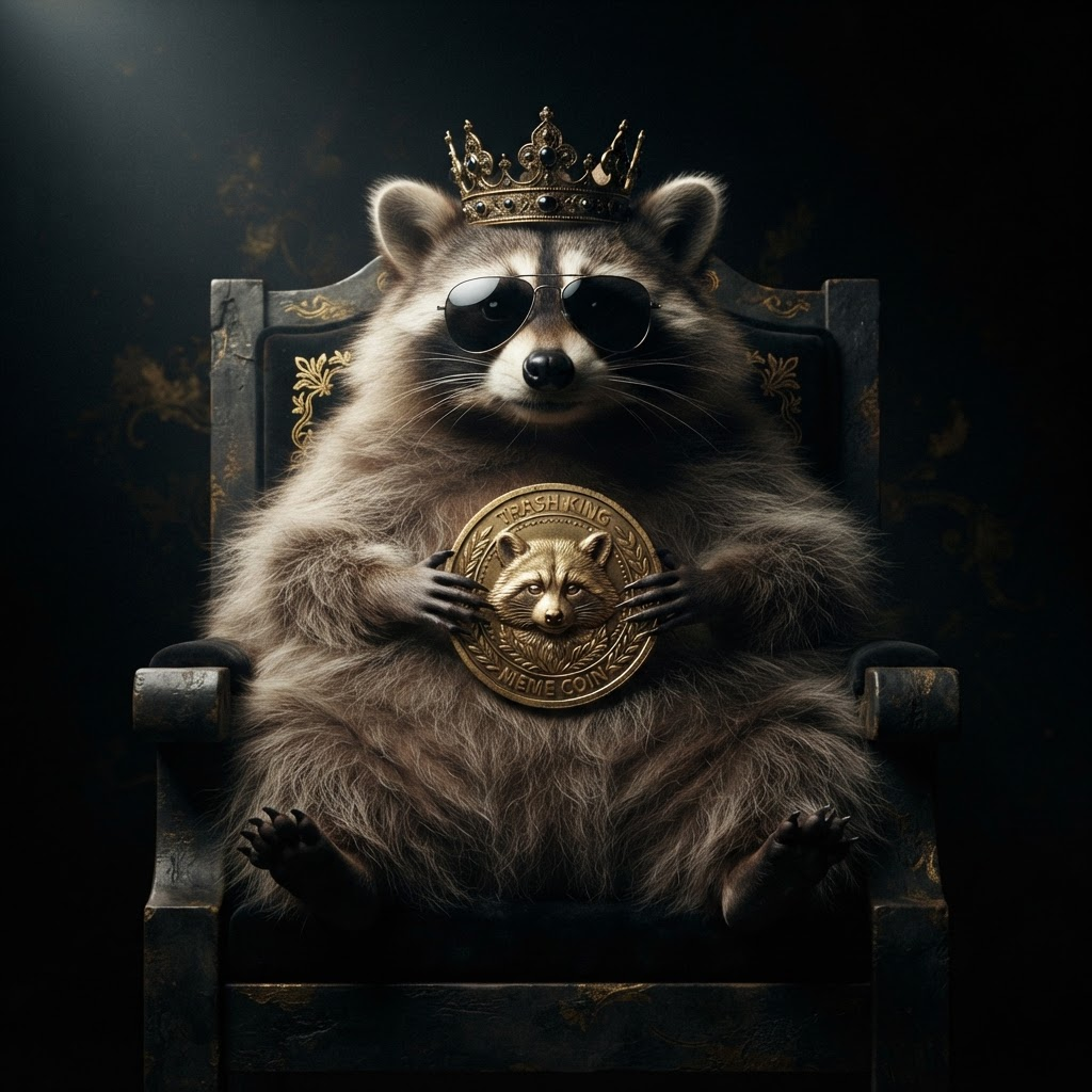 Born to rule — cinematic FATCOON artwork