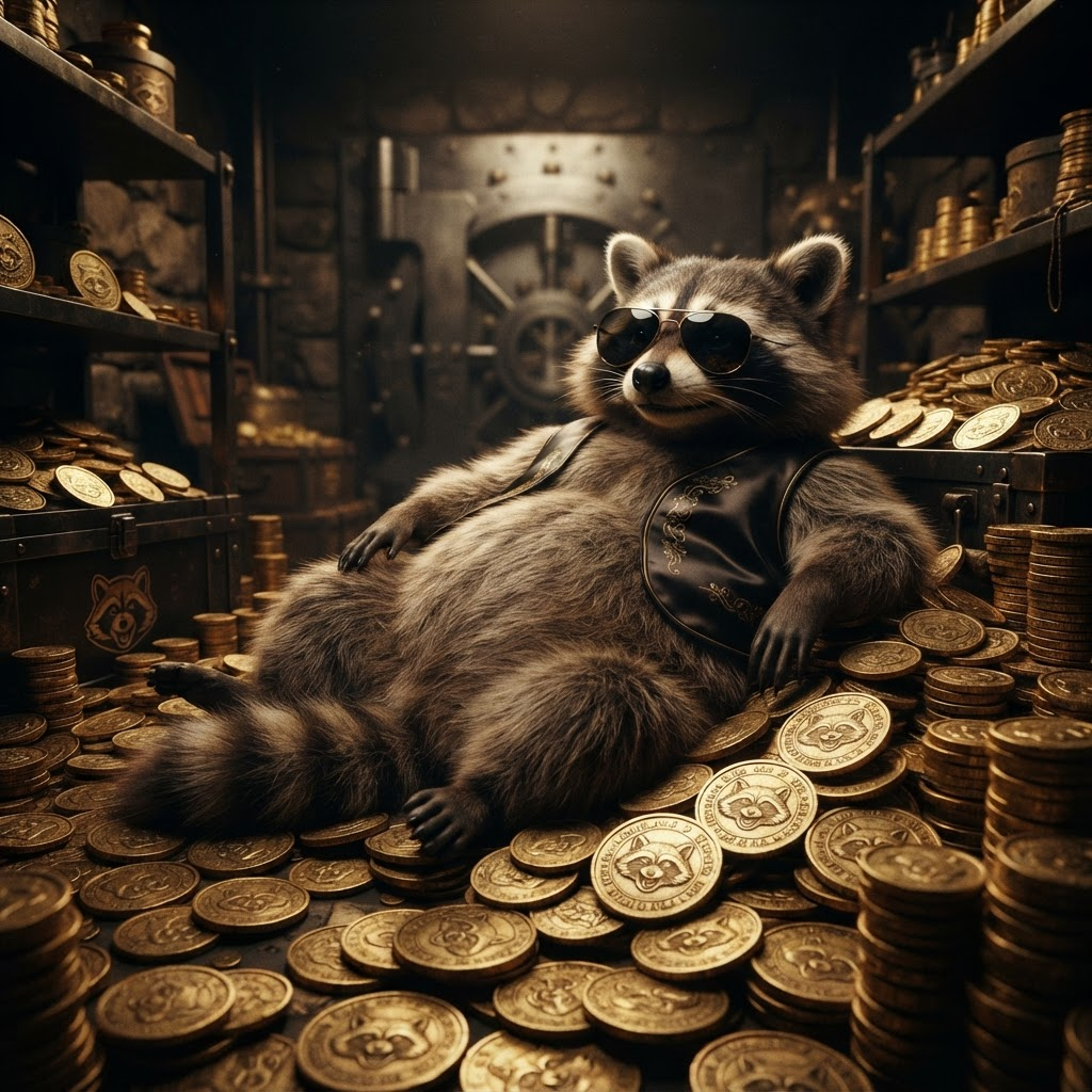 Heavy reserves — cinematic FATCOON artwork